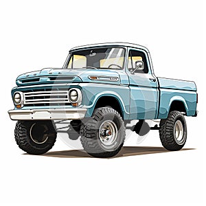 Pickup Truck PNG Image with High Resolution