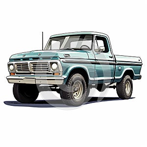 Pickup truck PNG image is highquality and transparent