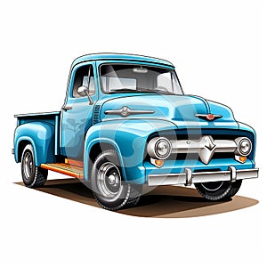 Pickup Truck Symbol Timeless Legacy