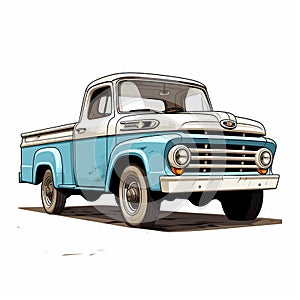 Pickup truck website with easytouse navigation photo