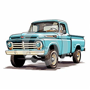 Pickup truck website with easytouse navigation photo