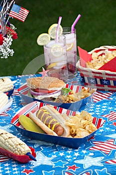 Picnic on 4th of July