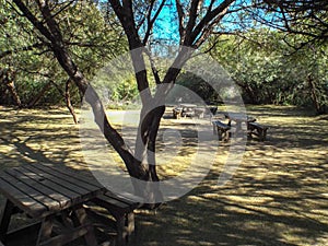 Picnic area in the Karoo National Park, South Africa.