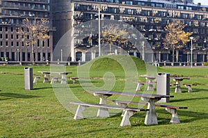 Picnic area in Rotterdam