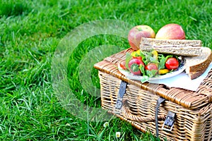 picnic basket photo