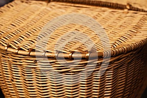 Picnic Basket Wickerwork detail