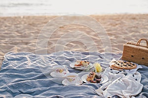 Picnic at the beach.