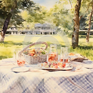 Picnic Dreams: An Intimate Al Fresco Dining Experience