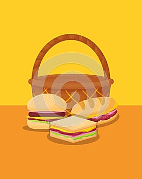 Picnic food design