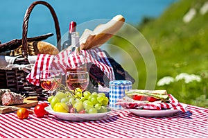 Picnic on the grass