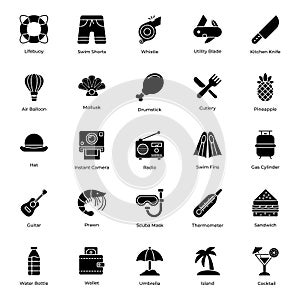 Picnic and Holiday Flat Vectors Pack