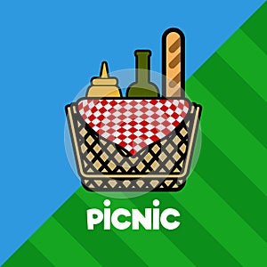 Picnic invitational poster