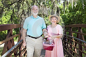 Picnic Seniors in the Park