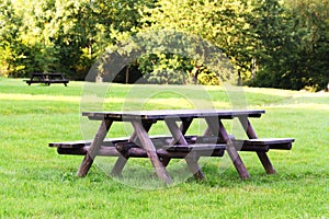 Picnic table photo