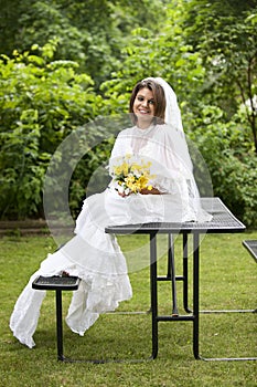 Picnic Table Bride
