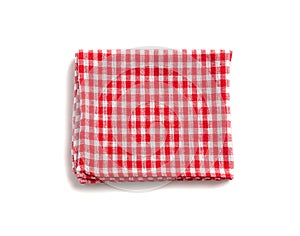 Picnic Table Cloth, Checkered Napkin, Red White Tablecloth, Kitchen Towel, Restaurant Dishcloth photo