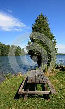 Picnic Table at Silver Lake