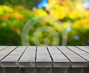 Picnic table photo