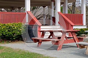 Picnic Tables and Pavilion