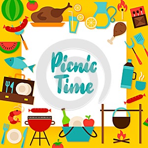 Picnic Time Paper Concept