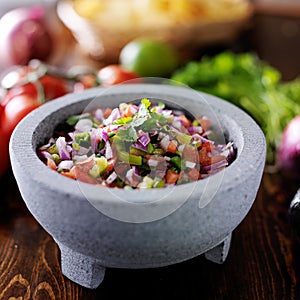 Pico de gallo salsa