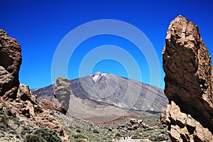 Pico de Teide and Roque Cinchado