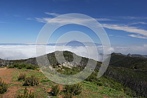 Pico de Teide, Tenerife from La Gomera