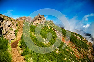 Pico do Arieiro trekking area