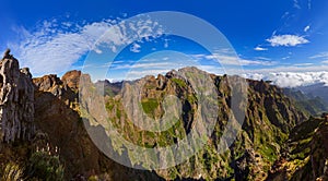 Pico do Arierio and Pico Ruivo - Madeira Portugal