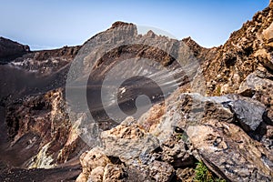 Pico do Fogo crater, Cha das Caldeiras, Cape Verde photo