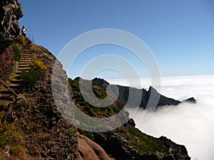 Pico ruivo in Madeira photo