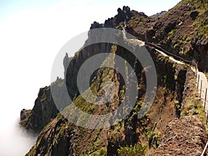 Pico ruivo in Madeira photo