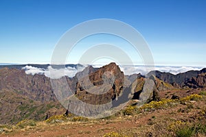 Pico Ruivo, mountain of Madeira photo