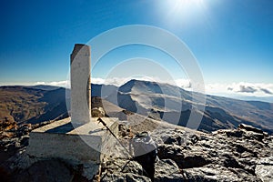 Pico Veleta, Sierra Nevada mountains, Spain photo