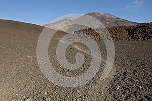 Pico Viejo and Mount Teide photo