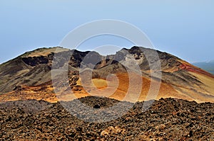 Pico Viejo, in Teide National Park, Tenerife photo