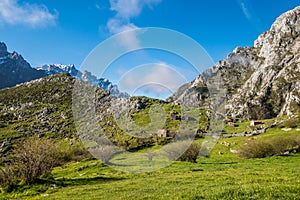 Picos de Europa rustic old village