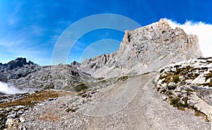 Picos de Europs national park at Fuente De