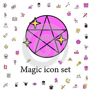 pictogram icon. magic icons universal set for web and mobile