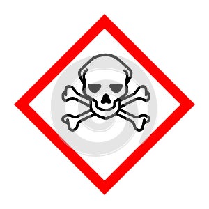 Pictogram for toxic substances