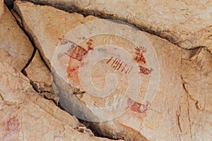 Pictographs in Grand Canyon