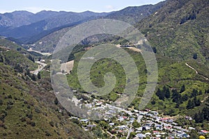 Picton Town End And The Road Through Mountains