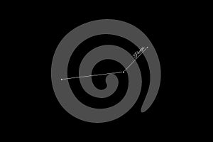 Pictor constellation, Cluster of stars, Easel constellation