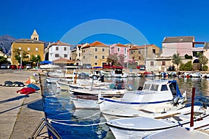 Pictoresque colorful Dalmatian village of Vinjerac