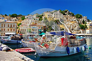 Pictorial Greek islands seres photo