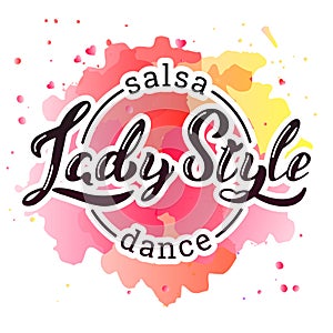 Lady Style Salsa Dance