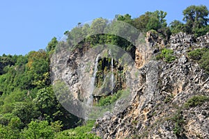 Polska Skakavitsa waterfall in Bulgaria photo