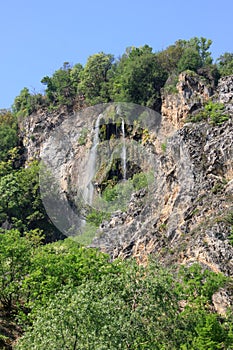 Polska Skakavitsa waterfall in Bulgaria photo