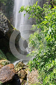 Polska Skakavitsa waterfall in Bulgaria photo