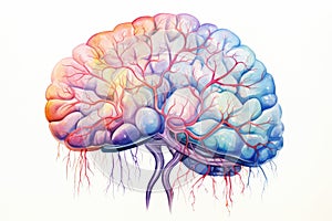 Picture of brain neurogenesis hippocampus, prefrontal cortex intelligence 